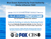 Tablet Screenshot of blueoceanauthority.com